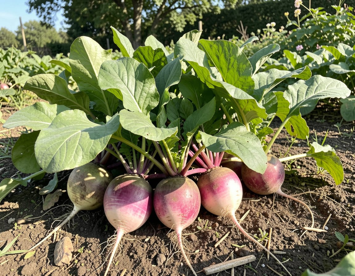 Do turnips grow better in full sun or shade