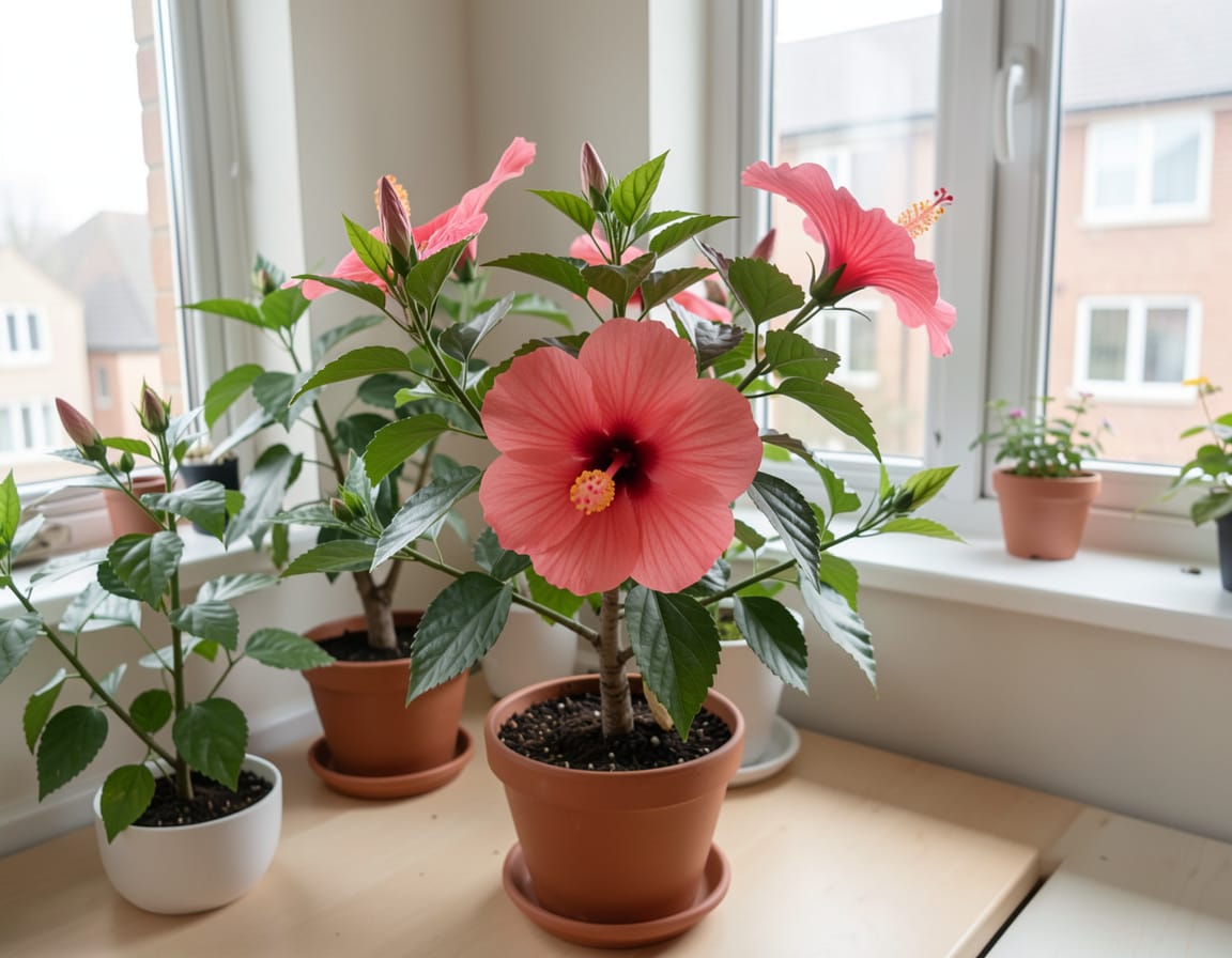 How do you keep hibiscus alive indoors