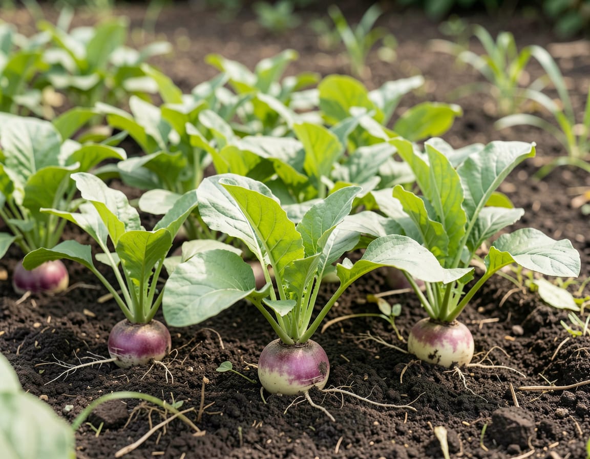 How many days do turnips take to grow