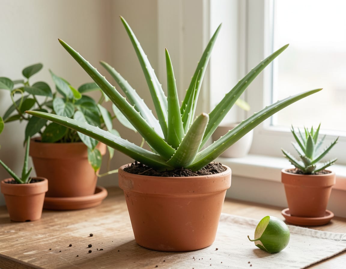 How to grow aloe vera at home step by step