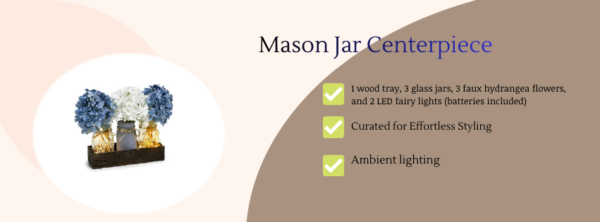 Mason Jar Centerpiece