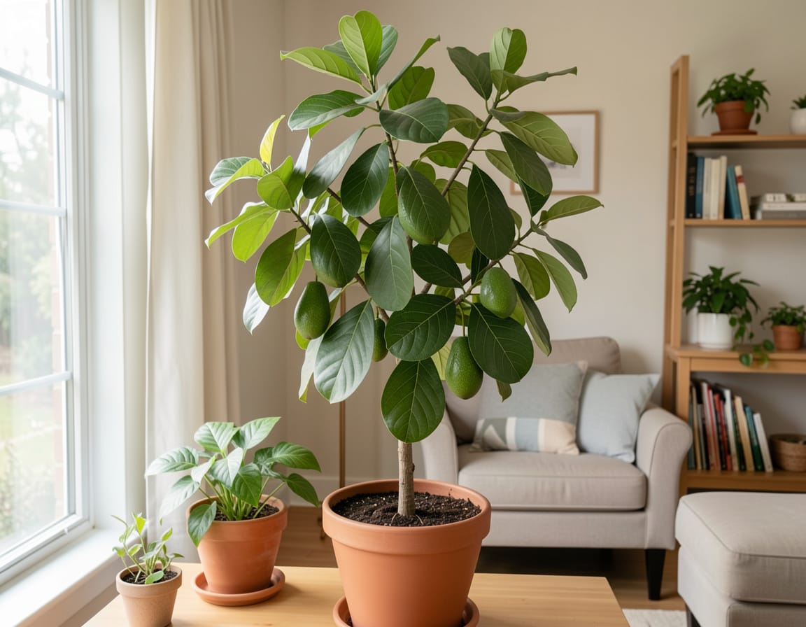 can you grow an avocado tree indoors