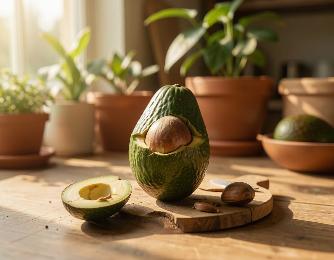 grow avocado from seed at home