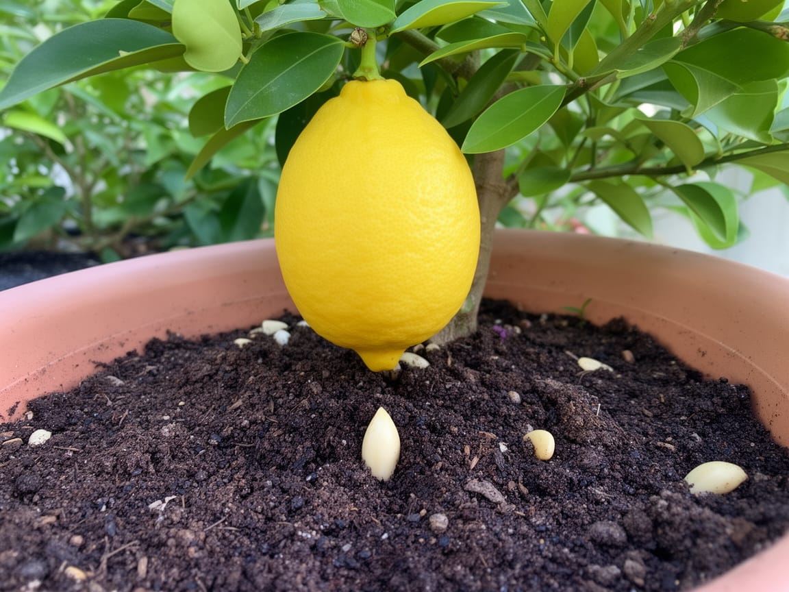 growing a lemon tree from seed