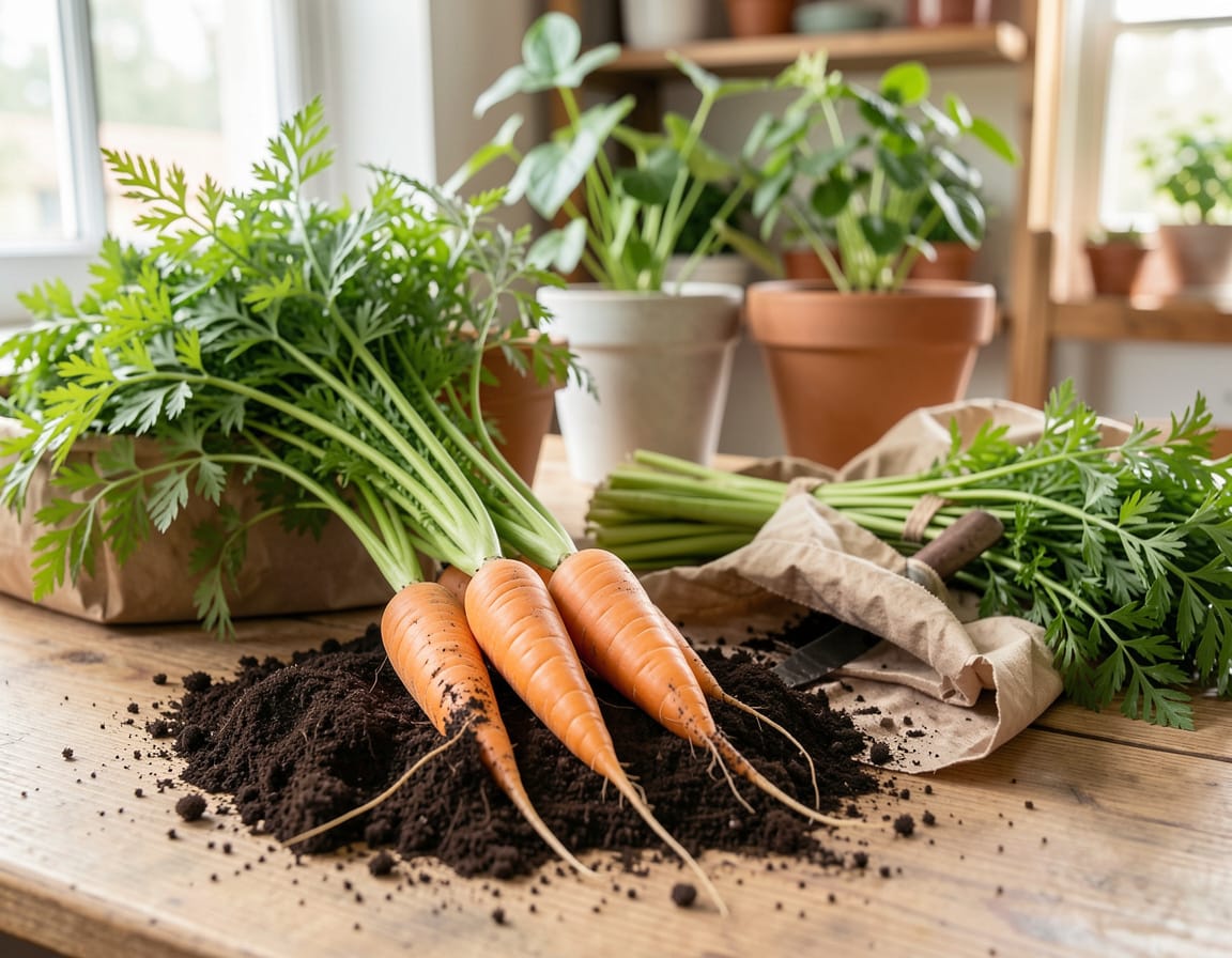 how do you grow carrots at home