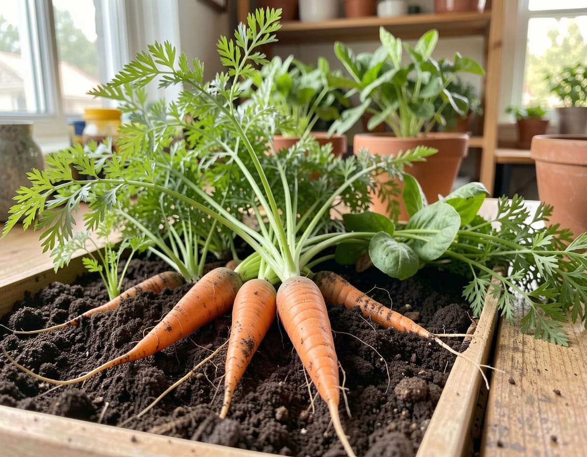 how long do carrots take to grow at home