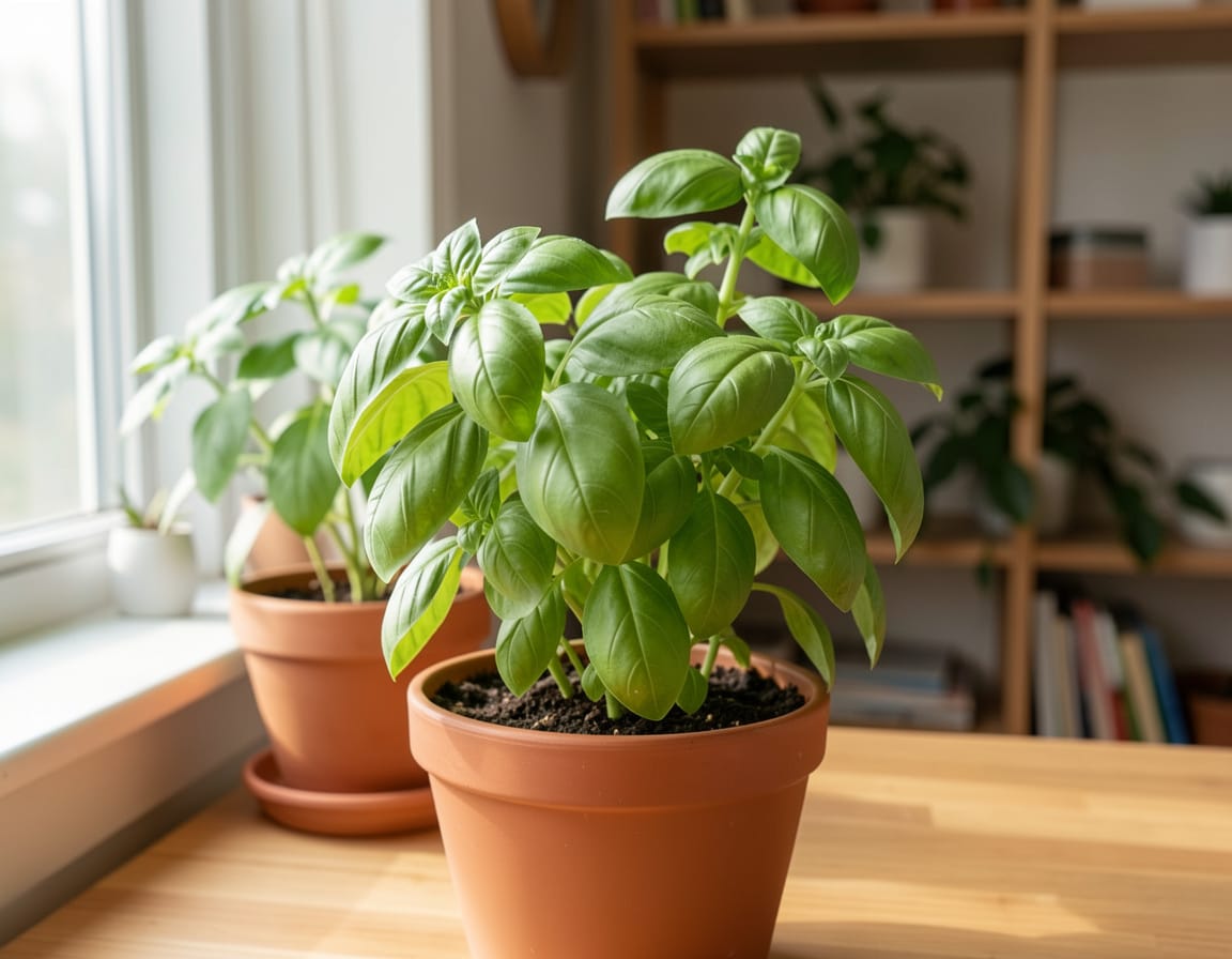 how to Keep a Basil Plant Alive Indoors