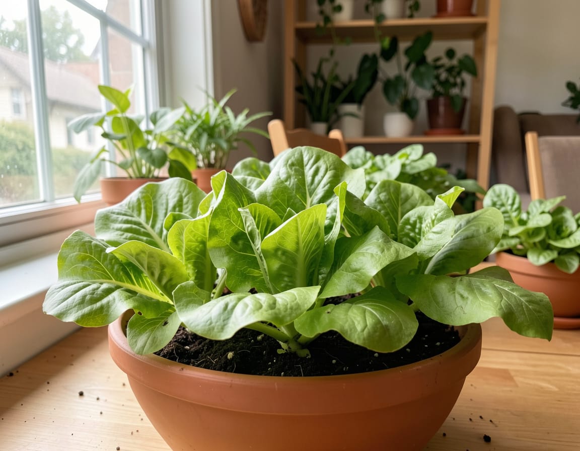 how to plant lettuce at home indoors