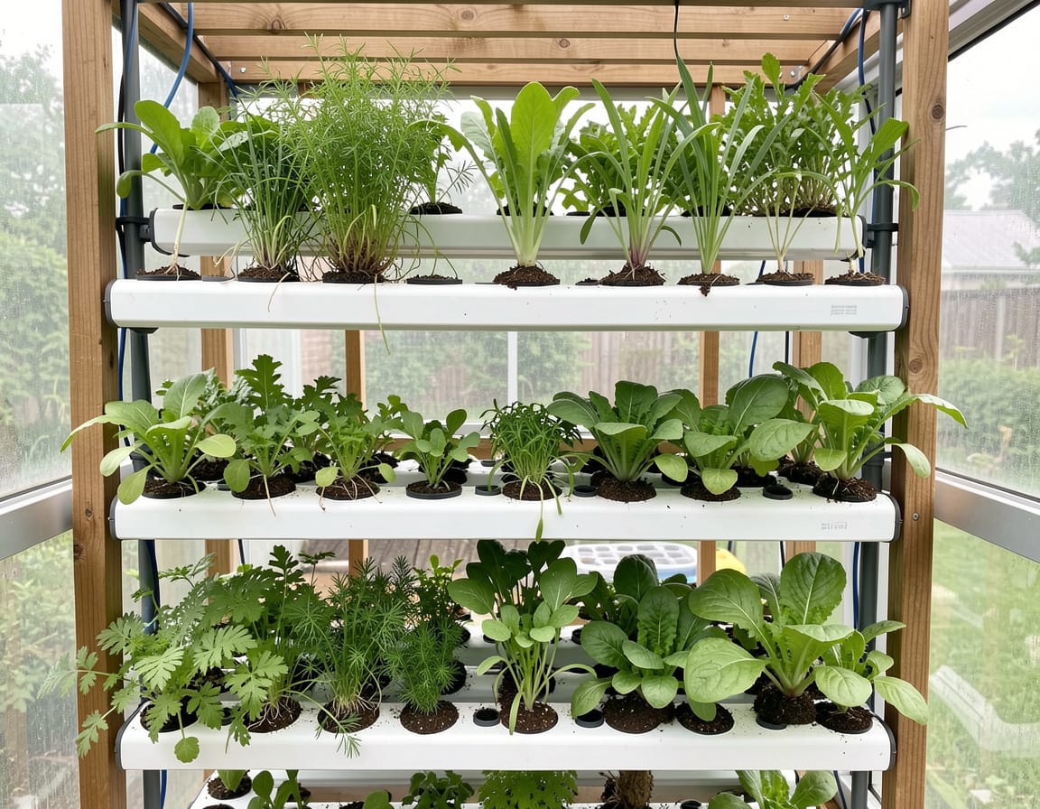 what can I grow in a vertical hydroponic garden