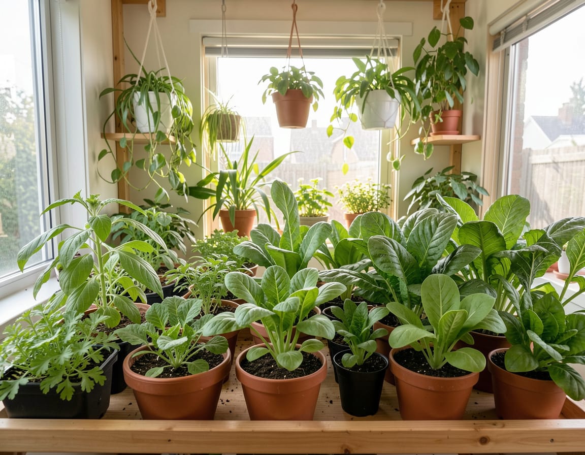 what food plants can i grow indoors