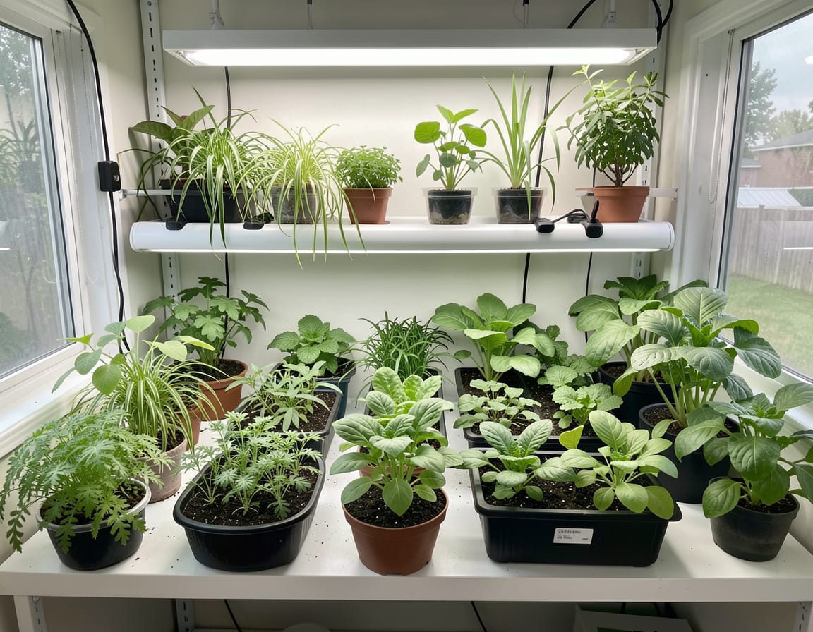 what plants can I grow in an indoor hydroponic garden