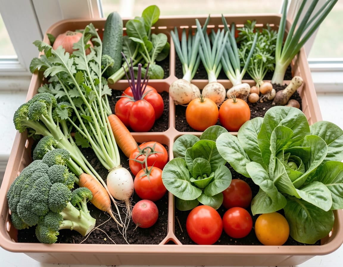 what vegetables should not be started indoors