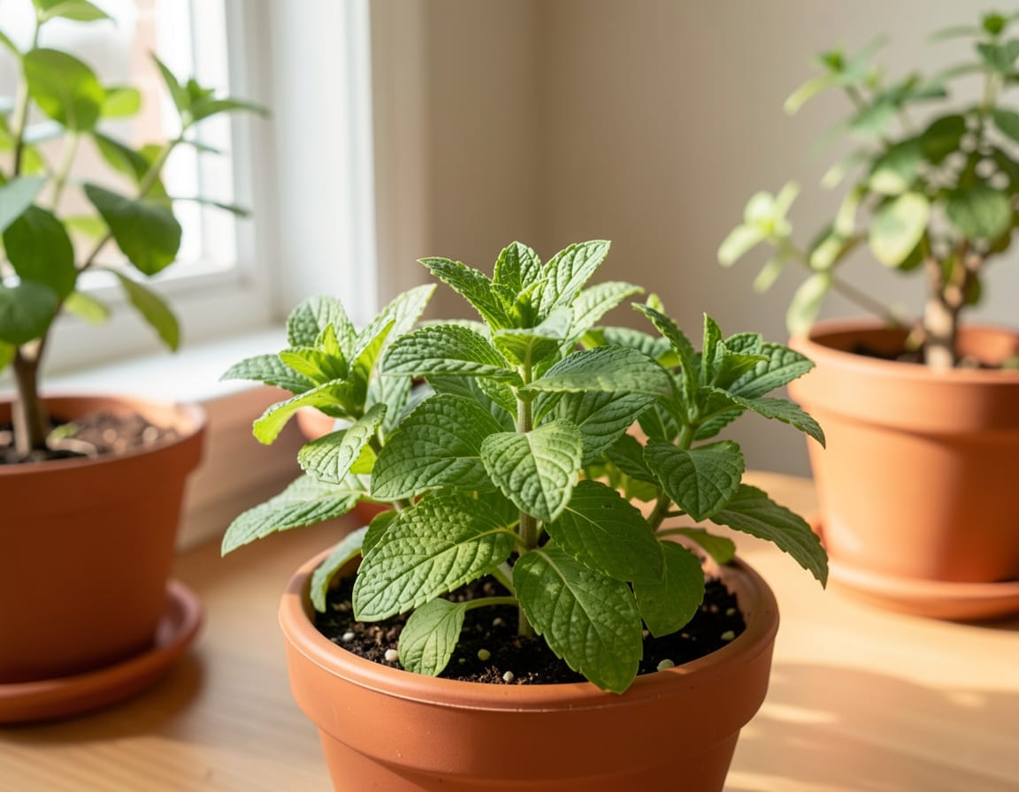 can mint grow indoors without sunlight