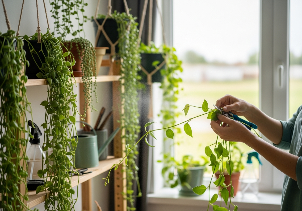 how to care for trailing plants