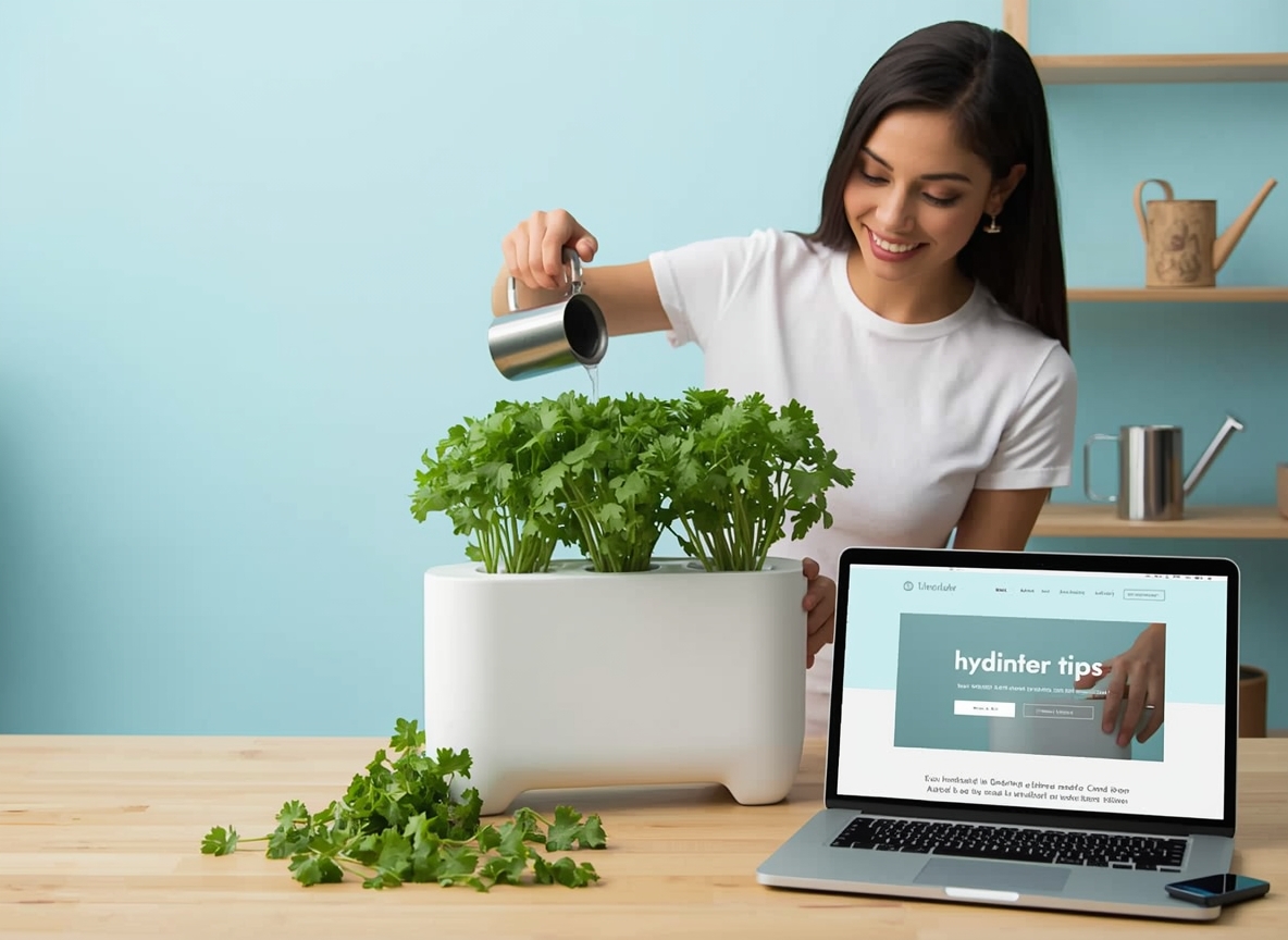how to grow cilantro indoors without soil