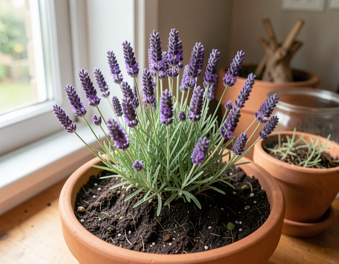 how to grow lavender from seed indoors