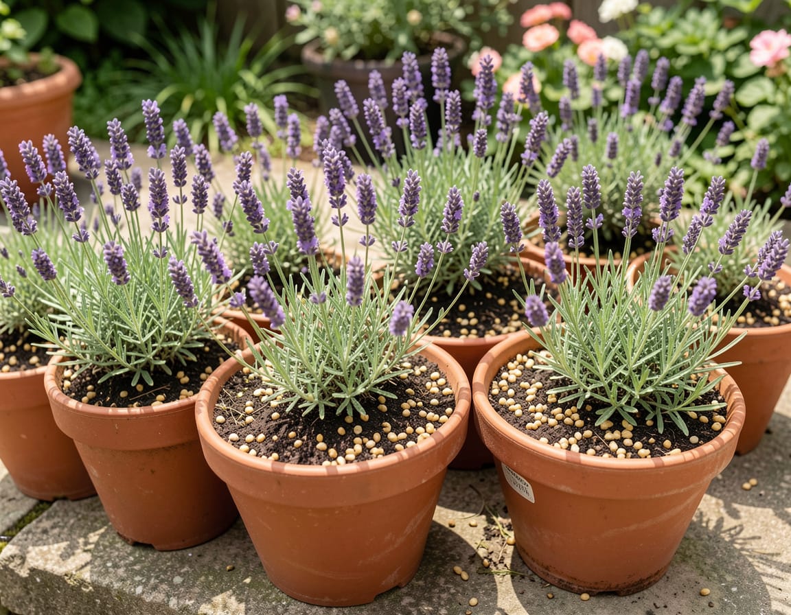 how to grow lavender from seeds in pots