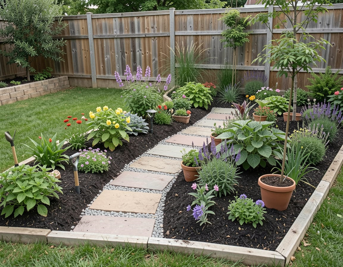 landscaping budget small garden ideas