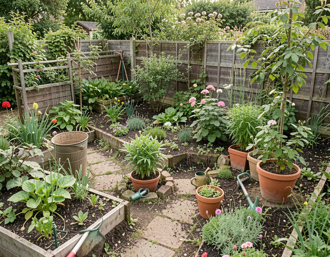 low maintenance budget small garden ideas