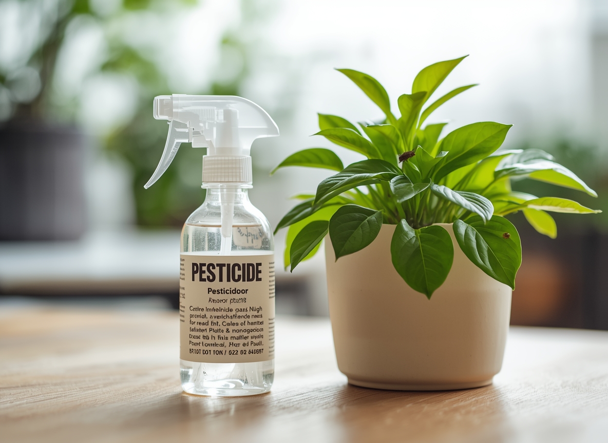 pestiside for indoor plants soil