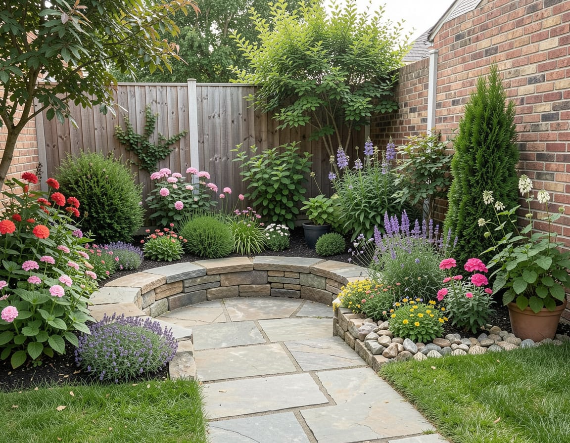 small front garden ideas with stone