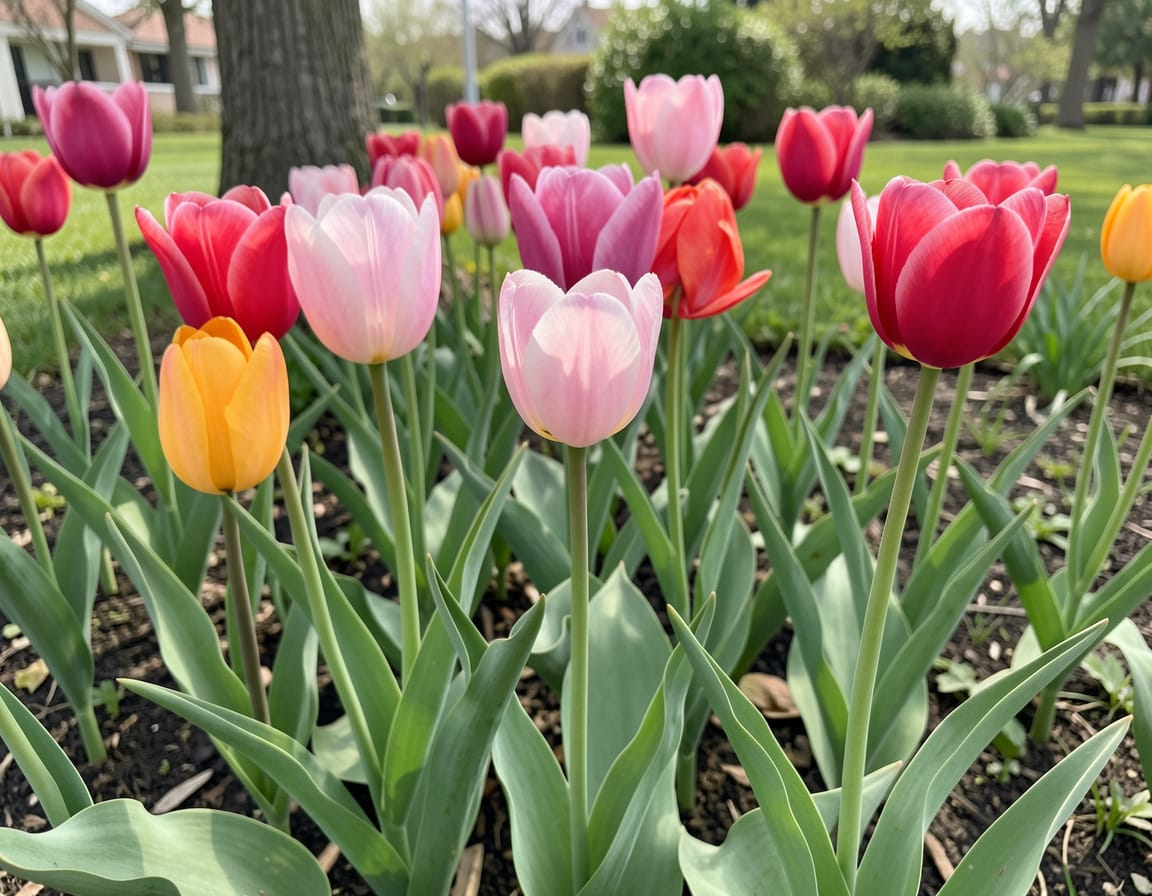 what do tulips look like after they bloom