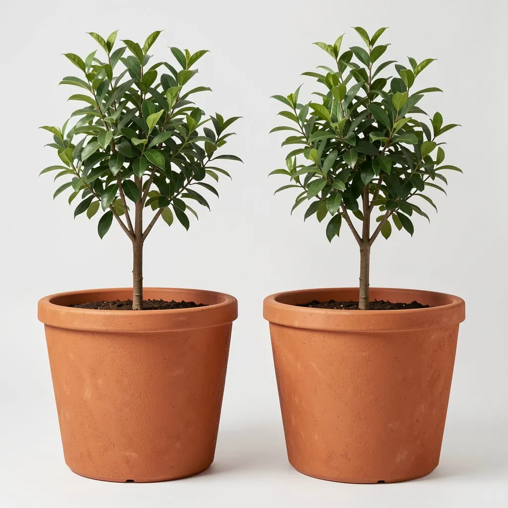 Extra large plastic planters for trees